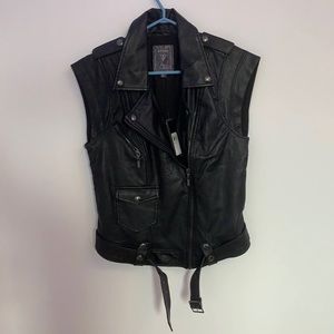 Guess Faux Leather Vest